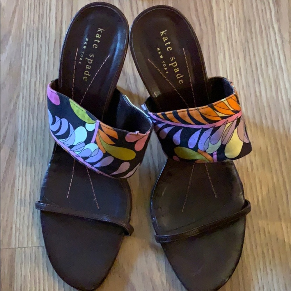 Kate spade sandals 7 like new!